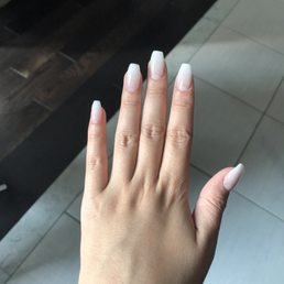 Biogel glitter french tips Biogel glitter french tips
