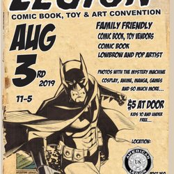Legion comic and toy Convention - Legion Comic Book, Toy and Art Convention