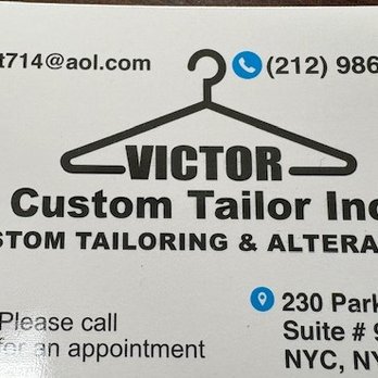 Victor Hongkong Custom Tailor - Sewing & Alterations Near Me - New York, New York Victor Hongkong Custom Tailor - Sewing & Alterations Near Me - New York, New York