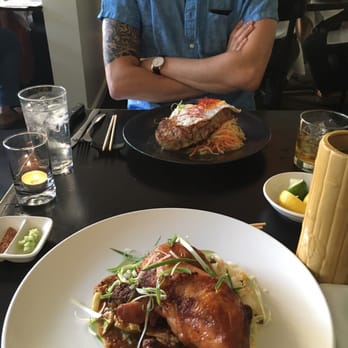 Lantern - Thai spiced NC chicken on a bed of pork fried rice - Asian Fusion Near Me - Chapel Hill, North Carolina