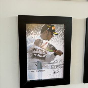 Motorworld München - Lewis Hamilton autograph - Car Dealers Near Me - Munich, BY
