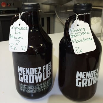 Mendez Fuel - Growlers of Wynwood La Mami and Funky Buddha  Floridian. - Beer, Wine & Spirits Near Me - Miami, Florida