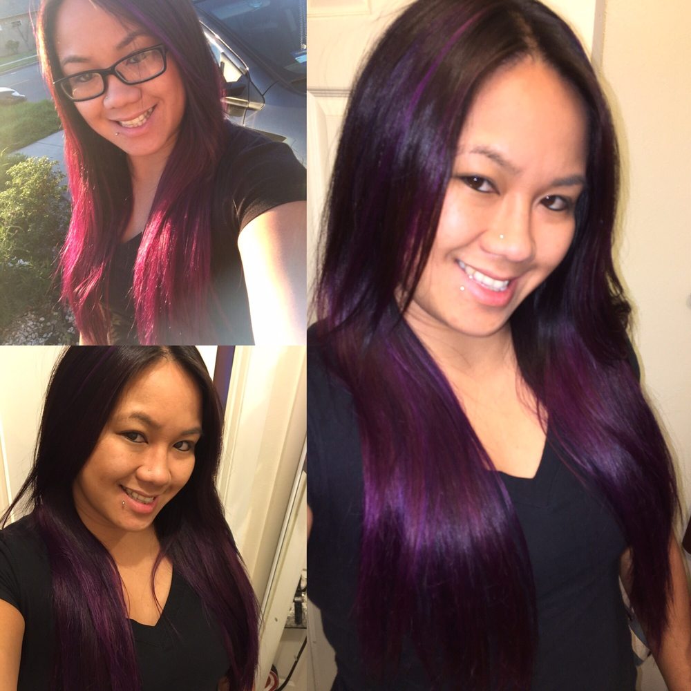Enchanted Beauty - This is my recent dye that Ashton did for me, I keep getting nonstop compliments and it's all because of Ashton! Thank you again! - Hair Salons Near Me Enchanted Beauty - This is my recent dye that Ashton did for me, I keep getting nonstop compliments and it's all because of Ashton! Thank you again! - Hair Salons Near Me