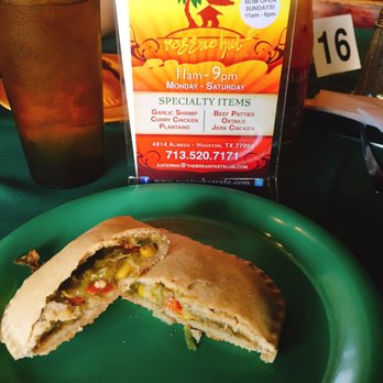 Reggae Hut - Vegetarianfriendly patty - Caribbean Near Me - Houston, Texas Reggae Hut - Vegetarianfriendly patty - Caribbean Near Me - Houston, Texas
