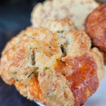 Purebread - Bacon, cheese, chive scone. - Bakeries Near Me - Squamish, British Columbia Purebread - Bacon, cheese, chive scone. - Bakeries Near Me - Squamish, British Columbia