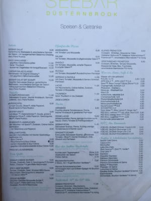 Menu photo 2 Seebar Kiel, SH