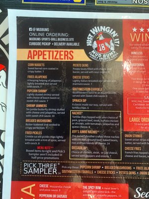 Menu photo 7 Mud Bums McMinnville, TN