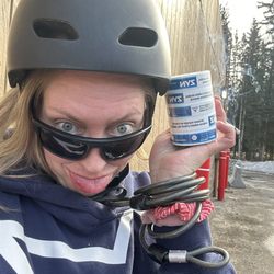 Speedway Express - Me being goofy at the gas station and I'm enjoying the sun