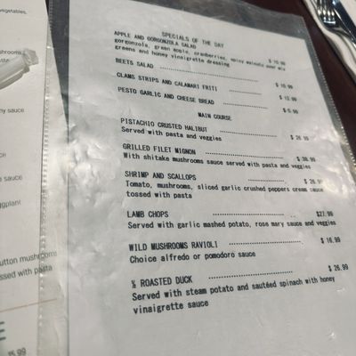 Menu photo 1 Piccolino Santa Fe, NM