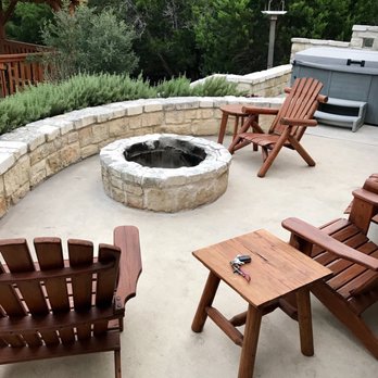 Fandango House Rental - Fire pit area... - Vacation Rentals Near Me - Concan, Texas Fandango House Rental - Fire pit area... - Vacation Rentals Near Me - Concan, Texas