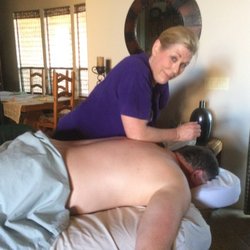 Peggy Richards  - Peggy performing a Rolfing or Structural Integration session