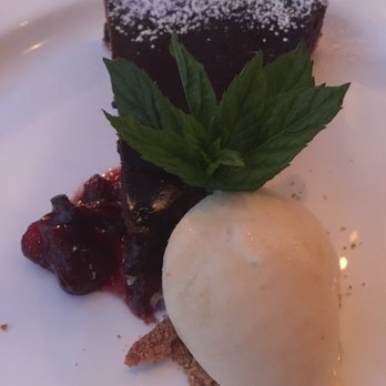 Artisan - Ganache with orange ice cream - New American Near Me - Southport, Connecticut Artisan - Ganache with orange ice cream - New American Near Me - Southport, Connecticut