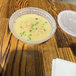 Miso soup - tasty!