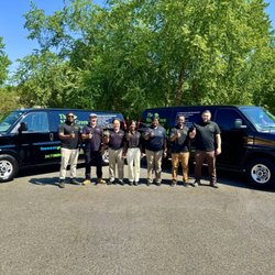 The Mean Green Carpet Clean - The Mean Green team.