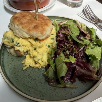 Sunflower Caffe - Breakfast * Buttermilk Biscuit Sandwich - Coffee & Tea Near Me - Sonoma, California