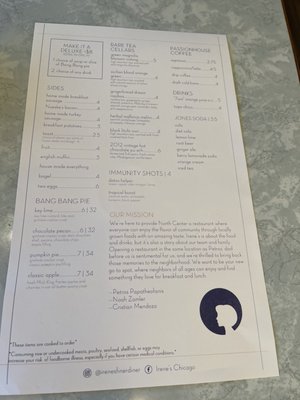 Menu photo 3 Irene's Chicago, IL