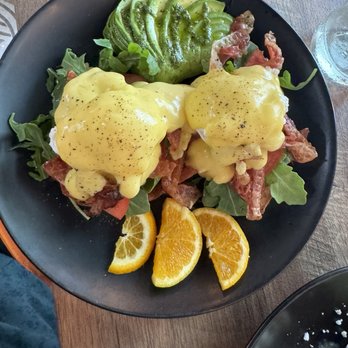 Sunny Eggs - Bacon Benedict - Juice Bars & Smoothies Near Me - Key West, Florida Sunny Eggs - Bacon Benedict - Juice Bars & Smoothies Near Me - Key West, Florida