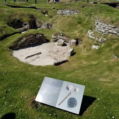Skara Brae Prehistoric Village by null