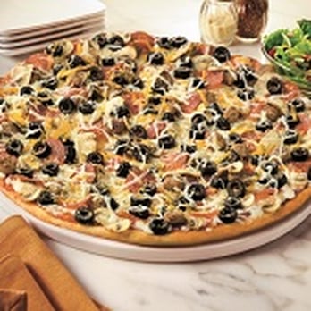 Papa Murphy's - Saddle up to The Cowboy loaded with pepperoni, italian sausage, mushrooms and black olives. - Pizza Near Me - Peoria, Arizona Papa Murphy's - Saddle up to The Cowboy loaded with pepperoni, italian sausage, mushrooms and black olives. - Pizza Near Me - Peoria, Arizona