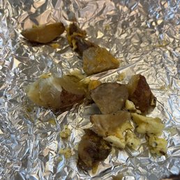 Glad I'm not allergic to potato's. I requested no potato--maybe they thought I said no egg?