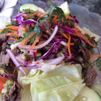 Siamese Express - Beef salad. - Thai Near Me - Aliso Viejo, California Siamese Express - Beef salad. - Thai Near Me - Aliso Viejo, California