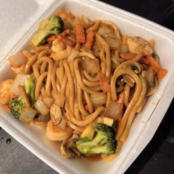 O.E.C. Japanese Express - Chicken and Shrimp Hibachi