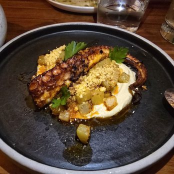 Chaak Kitchen - Tiny octopus but the flavors were decent - Cocktail Bars Near Me - Tustin, California