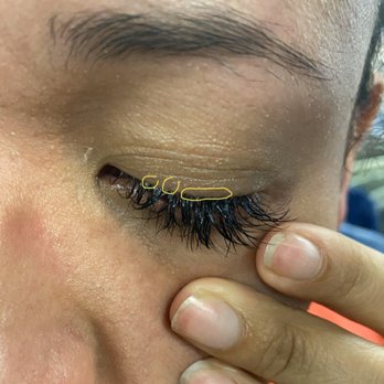 Athena’s Babe Cave - The eye that has an infection. - Hair Stylists Near Me - Stockton, California