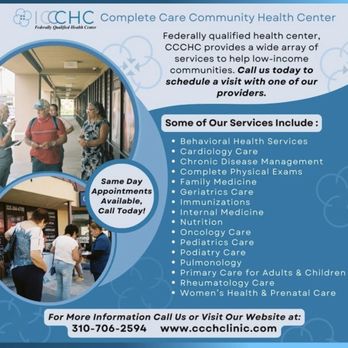 Complete Care Community Health Center - Family Practice Near Me - Pasadena, California Complete Care Community Health Center - Family Practice Near Me - Pasadena, California