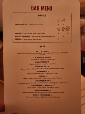 Menu photo 4 Boqueria UES New York, NY