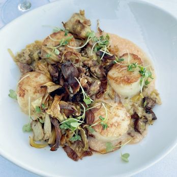 Tom Ham's Lighthouse - Pan seared Maine diver scallops - Breakfast & Brunch Near Me - San Diego, California Tom Ham's Lighthouse - Pan seared Maine diver scallops - Breakfast & Brunch Near Me - San Diego, California