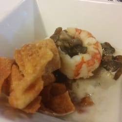 Magda Subirana - Crema de queso Idiazabal con gamba y verduras