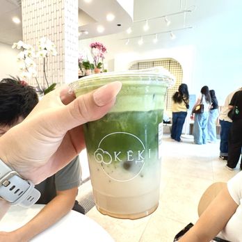 Keki - double matcha with earl grey syrup - Coffee & Tea Near Me - Sachse, Texas
