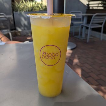 Boba Boba - Peach mango slush - Coffee & Tea Near Me - La Cañada Flintridge, California Boba Boba - Peach mango slush - Coffee & Tea Near Me - La Cañada Flintridge, California