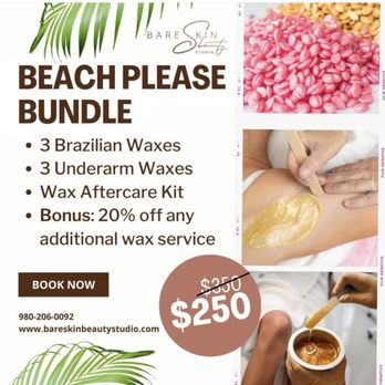 Bare Skin Beauty Studio - Book at Booking Link. Special Offer expires 5/32 - Waxing Near Me - Huntersville, North Carolina Bare Skin Beauty Studio - Book at Booking Link. Special Offer expires 5/32 - Waxing Near Me - Huntersville, North Carolina