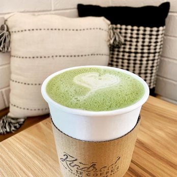 Kindred Coffee & Kitchen - Oat Matcha Latte - Coffee & Tea Near Me - Jamestown, North Carolina Kindred Coffee & Kitchen - Oat Matcha Latte - Coffee & Tea Near Me - Jamestown, North Carolina