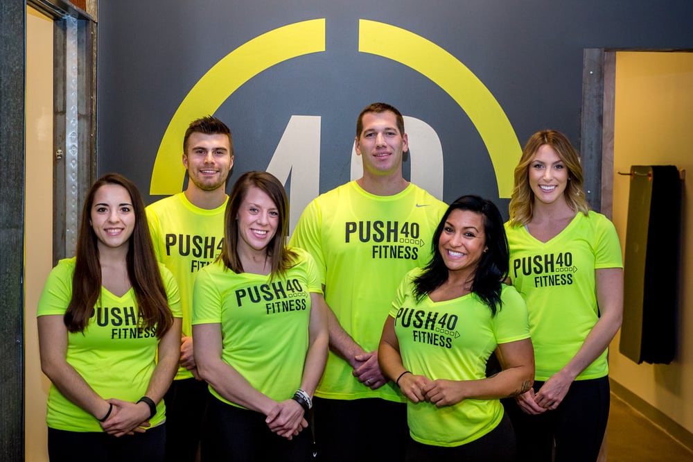 Push 40 Fitness Logo