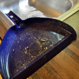 Dirty cabin floor