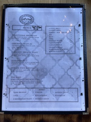Menu photo 3 aFrite Restaurant Halifax, NS Menu photo 3 aFrite Restaurant Halifax, NS