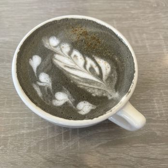 Millie's Cafe - Pasadena - Charcoal vanilla latte - Breakfast & Brunch Near Me - Pasadena, California
