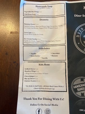 Menu photo 6 Old 33 Beer & Burger Grill Elkton, VA Menu photo 6 Old 33 Beer & Burger Grill Elkton, VA