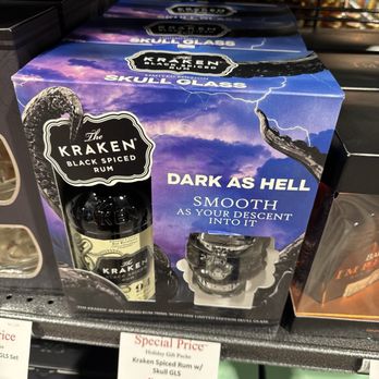 Durham County ABC Board - Kraken with a cool skull glass! - Beer, Wine & Spirits Near Me - Durham, North Carolina Durham County ABC Board - Kraken with a cool skull glass! - Beer, Wine & Spirits Near Me - Durham, North Carolina