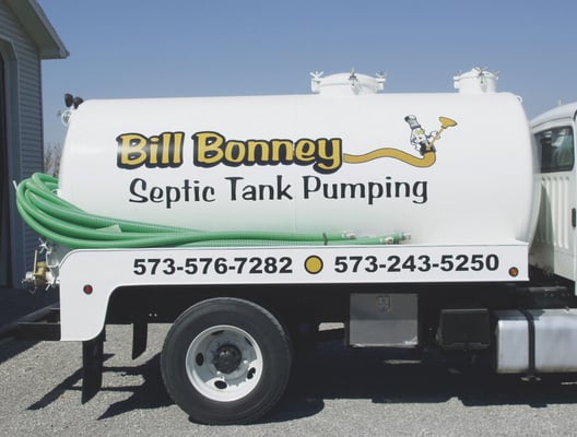 Bill Bonney Septic Tank & Plumbing Logo