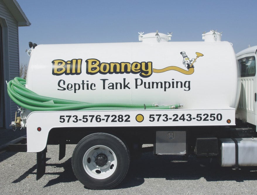 Slide of Bill Bonney Septic Tank & Plumbing