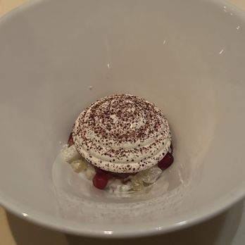 Sepia - pomegranate sorbet - New American Near Me - Chicago, Illinois