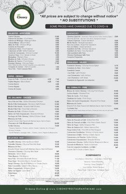 Menu photo 8 Ciboney Cuban Restaurant Miami Lakes, FL Menu photo 8 Ciboney Cuban Restaurant Miami Lakes, FL