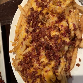 Franklin Steakhouse & Tavern - French fries with Bacon and cheddar we had the sour cream and ranch dressing on the side - New American Near Me - Fairfield, New Jersey Franklin Steakhouse & Tavern - French fries with Bacon and cheddar we had the sour cream and ranch dressing on the side - New American Near Me - Fairfield, New Jersey