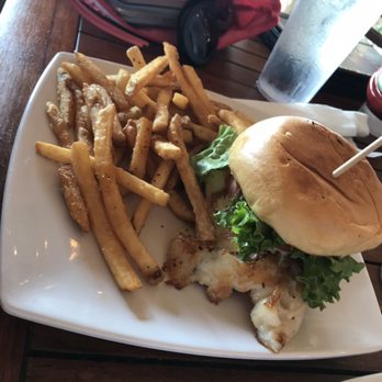 The Cottage - Grilled grouper sandwich - New American Near Me - Sarasota, Florida The Cottage - Grilled grouper sandwich - New American Near Me - Sarasota, Florida
