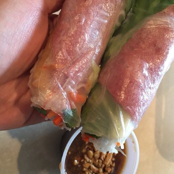 Hot Pho - Grilled Minced Pork Rolls aka Nem Nuong Cuon - Vietnamese Near Me - Kent, Washington