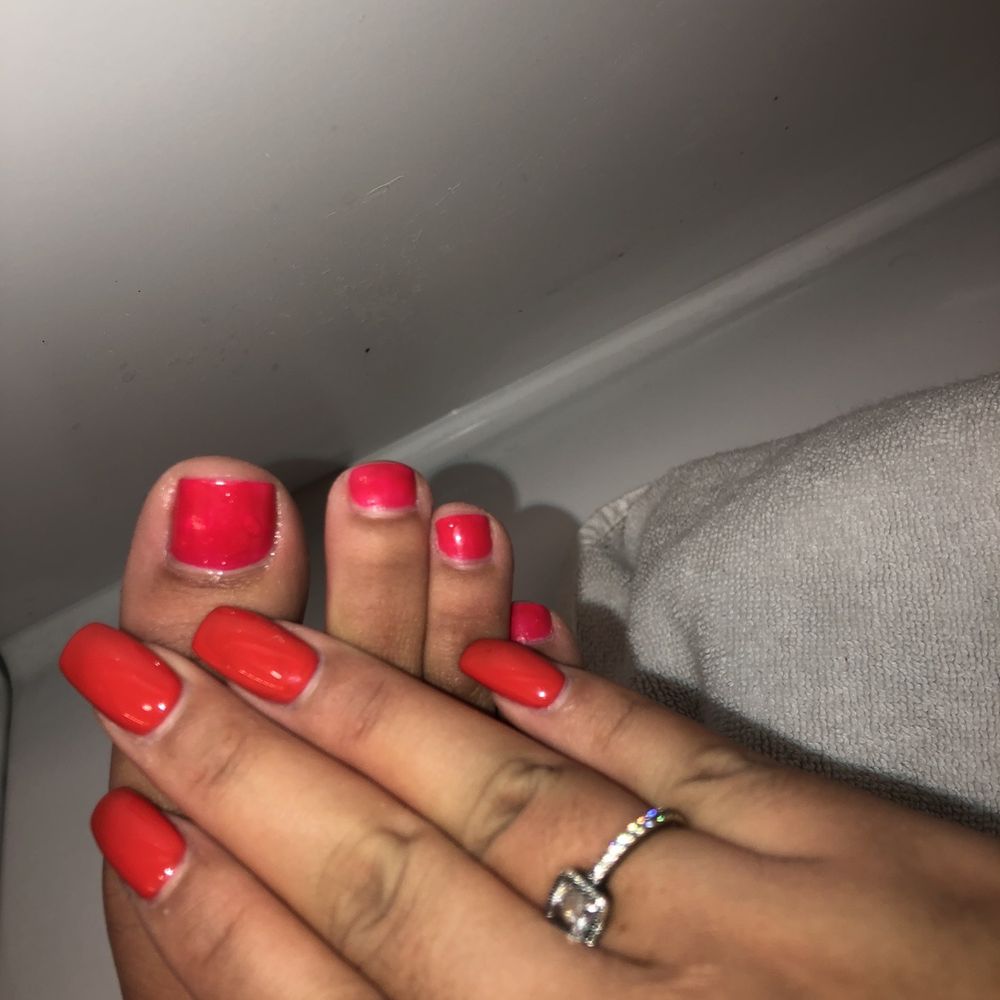 Moze Nail & Spa - Toes and nails don't even match in color - Nail Salons Near Me - Robbinsville Township, New Jersey Moze Nail & Spa - Toes and nails don't even match in color - Nail Salons Near Me - Robbinsville Township, New Jersey
